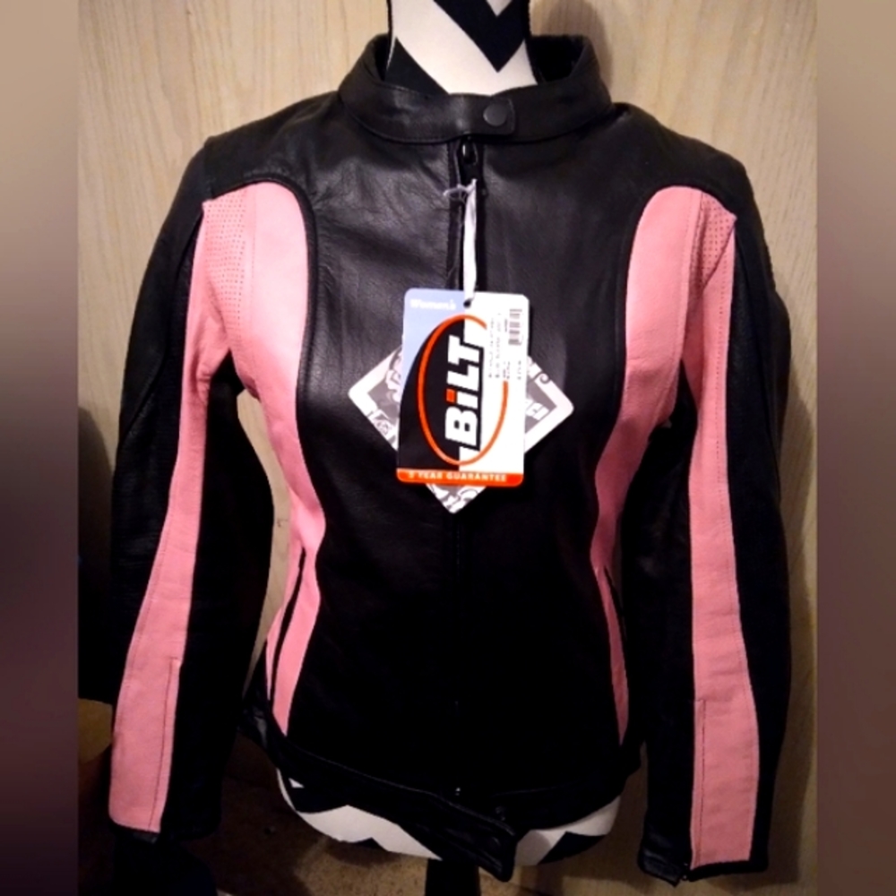 Bilt Women’s Leather Motorcycle Jacket